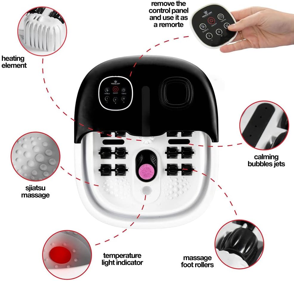 Medical King Foot Spa with Heat and Massage A Comprehensive Review
