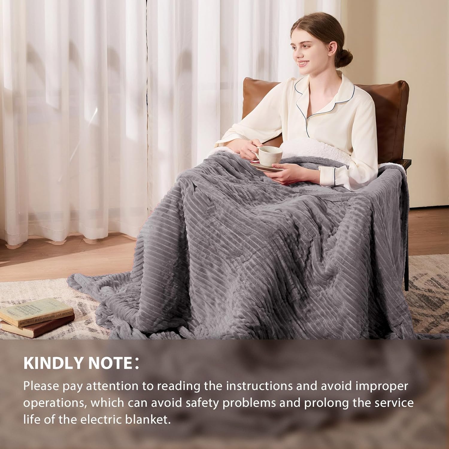Homemate Heated Blanket Electric Throw The Ultimate Winter Companion
