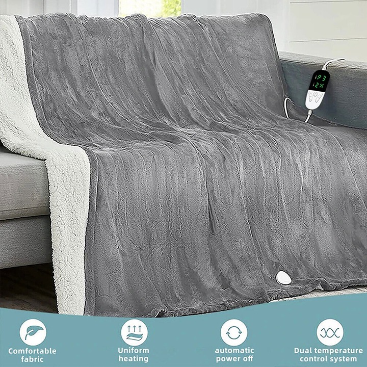 The Best Heated Throw with Auto Shut Off for Cozy Comfort and Safety